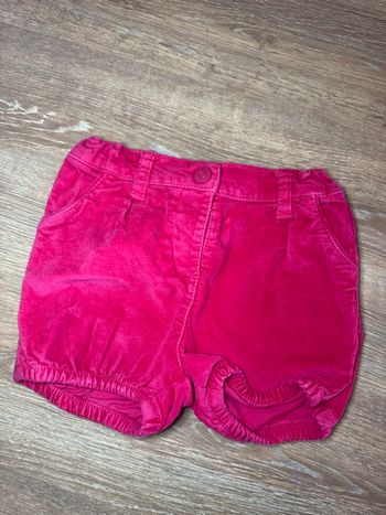Short en velours /