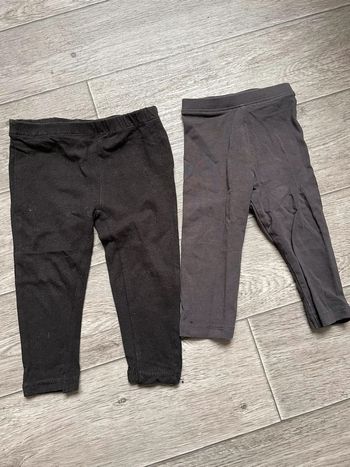 Lot 2 legging 12 mois