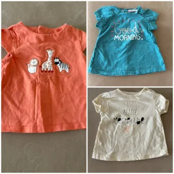 Lot de 3 t-shirts