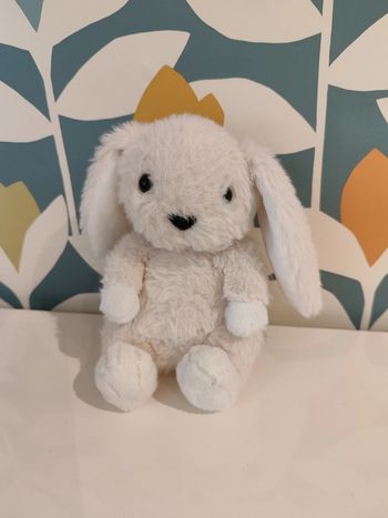 Peluche doudou lapin jemini