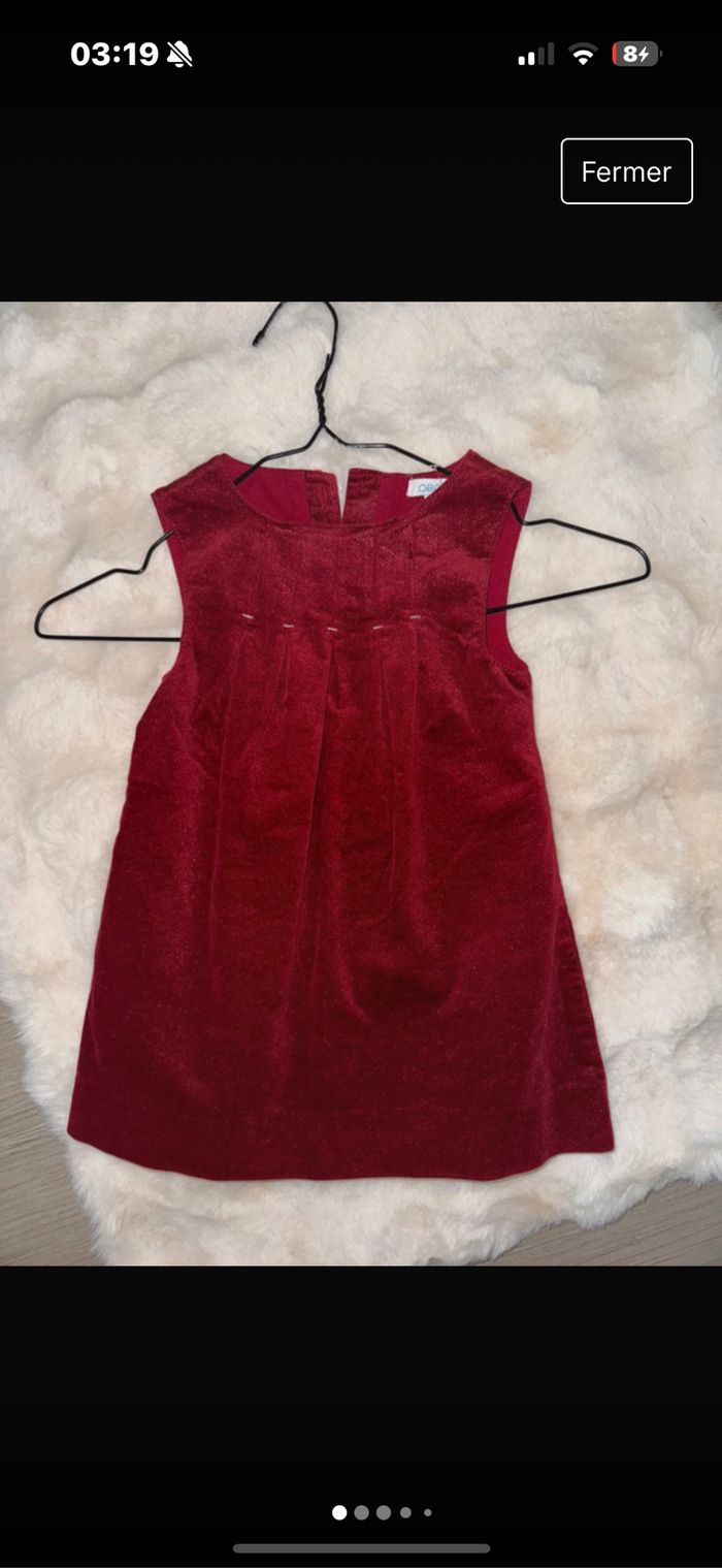 Robe de fête 12 mois ibaibi