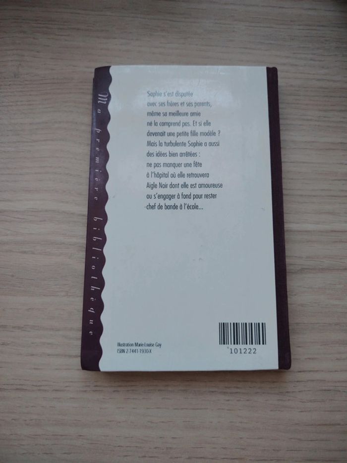 Livre Sophie devient sage et autres aventures de Louise Leblanc - photo numéro 3