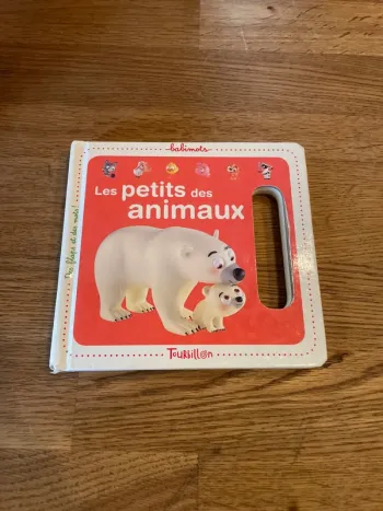 Livre cartonné Les petits des animaux Babimots Des flaps et des mots !