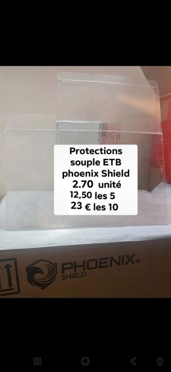 Protections souple etb phoenix Shield