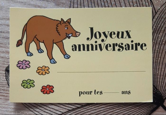 Cartons d'invitation anniversaire enfant - photo numéro 3