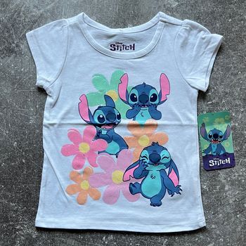 T-SHIRT STITCH 3T - DISNEY - NEUF