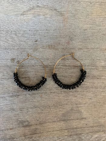 Créoles en acier inoxydable