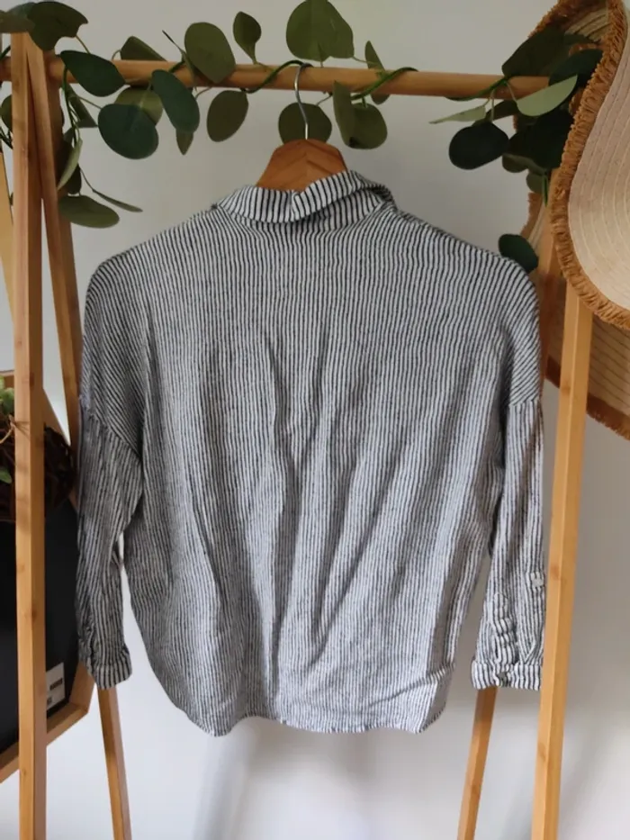 Chemise manches 3/4 oversize XS/34 - photo numéro 2