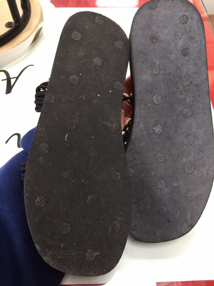 Pieds nus#pointure#taille 37 - photo numéro 3