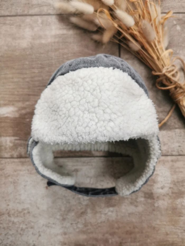 🌺Chapka aviateur bébé 47cm 6-12mois - photo numéro 5