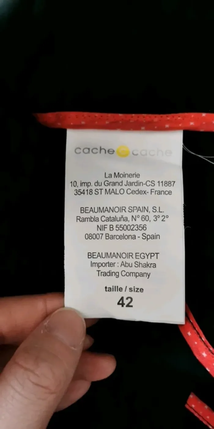 Imperméable cache cache - photo numéro 5