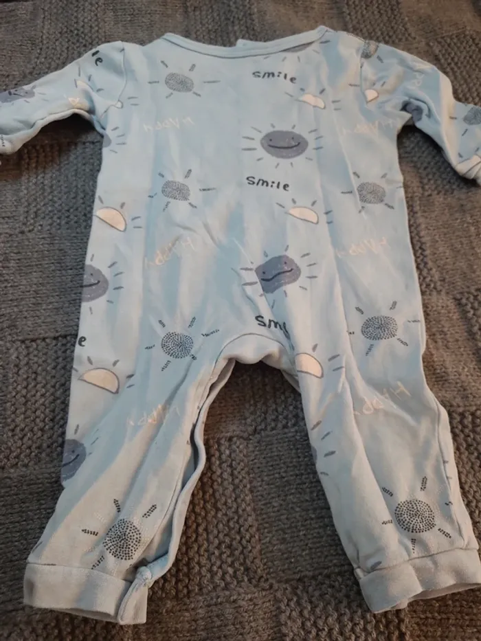 👶Pyjamas leger Gemo taille 6mois👶 - photo numéro 3