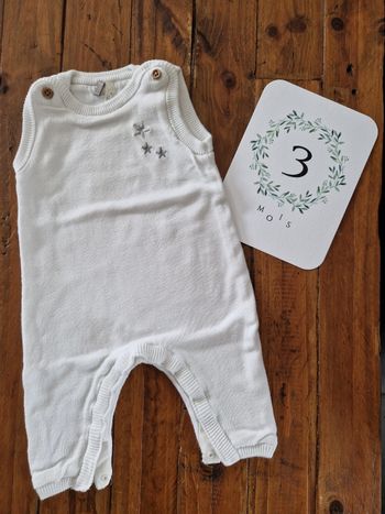 Grenouillère mixte 3 mois Orchestra