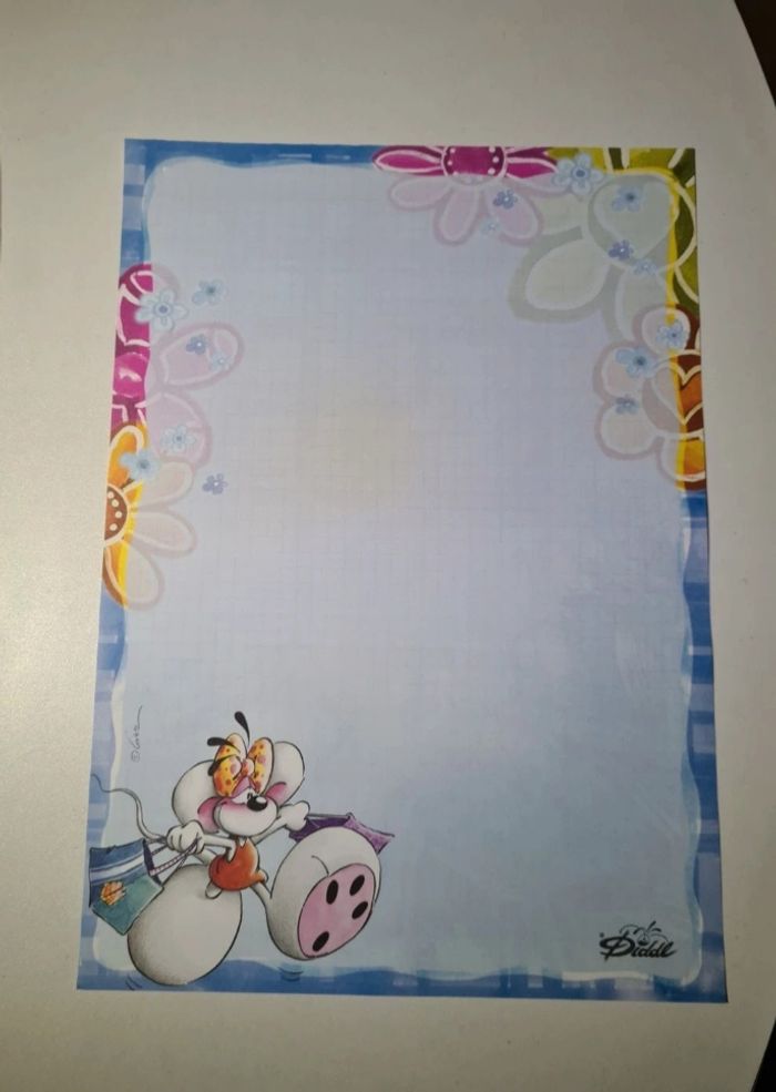 Diddl - Feuille A4 neuve - 0,60€