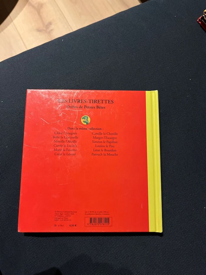 Livre pour enfants antoon krings cesar le lézard - photo numéro 2