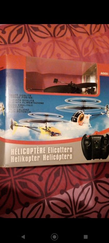 Hélicoptère pour déco