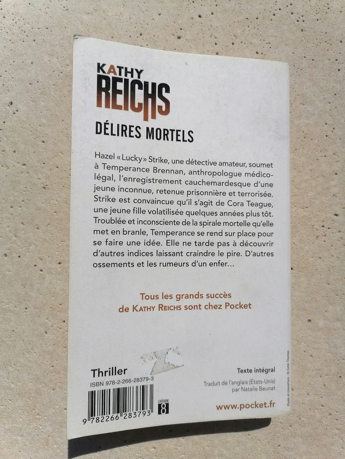 Délires mortels de Kathy Reich - photo numéro 2