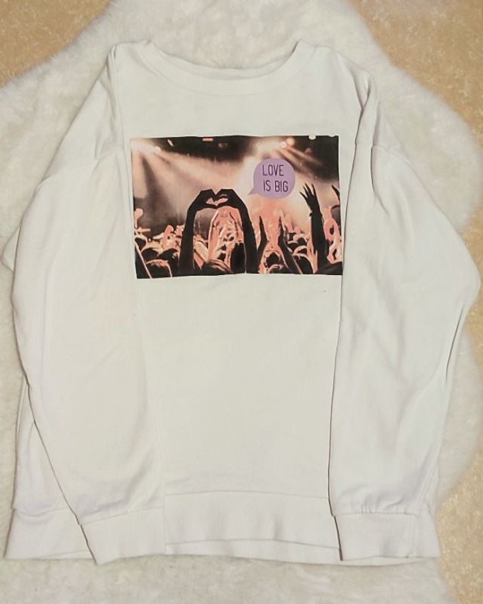 Pull blanc
