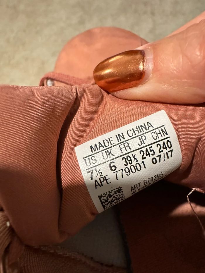 Stan smith 39 1/3 vieux rose adidas - photo numéro 6