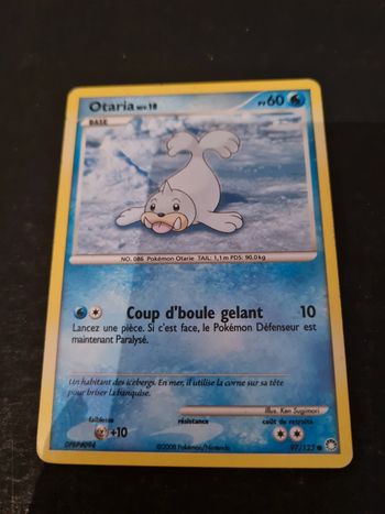 Carte pokémon Otaria 97/123