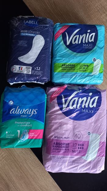 Serviettes hygiénique femme