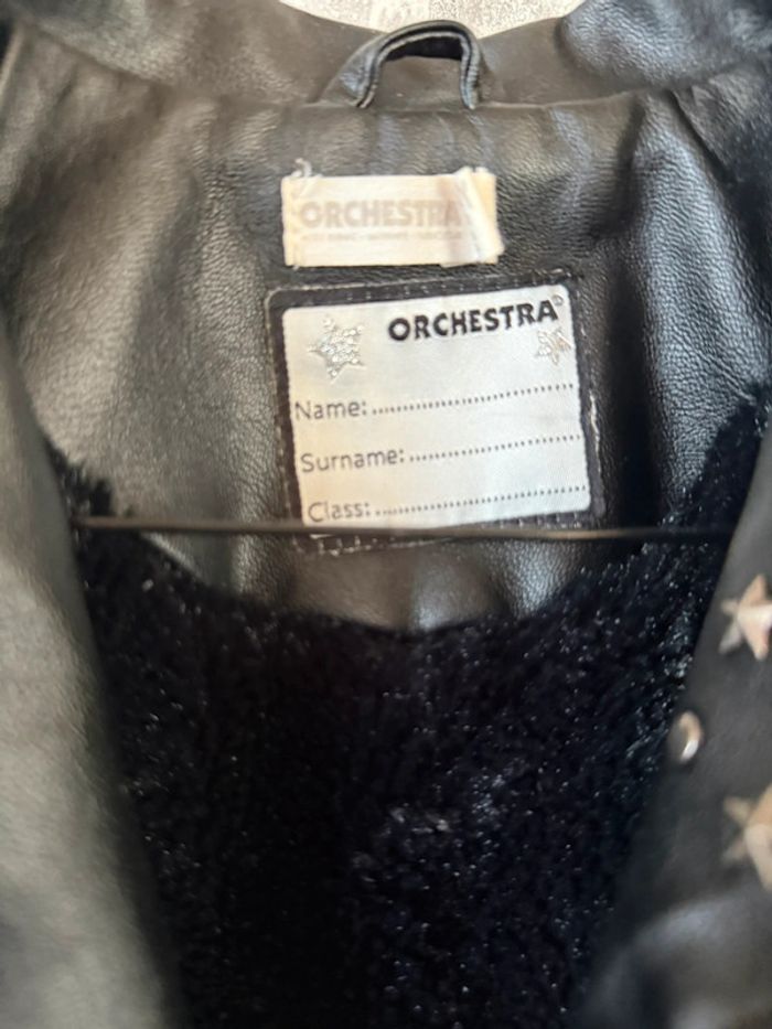Manteau imitation cuir fille 4 ans - photo numéro 5