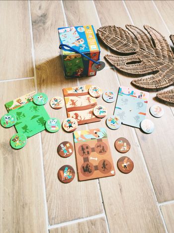 🍂Jeu de loto bingo les animaux rigolos marque Djeco