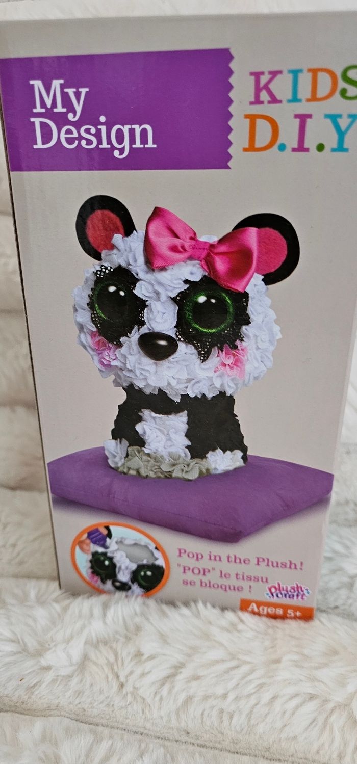 Créer ton panda en tissu  a partir de 5 ans Neuf - photo numéro 2