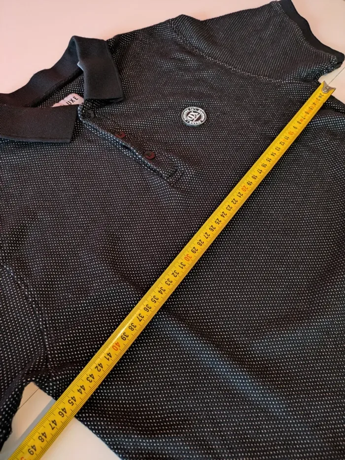 Polo Deeluxe noir – Taille L - photo numéro 8