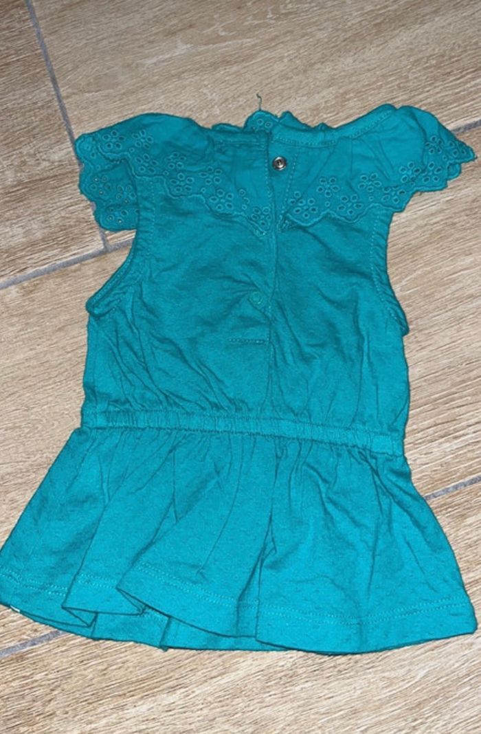 Robe en coton avec détails volants - photo numéro 2