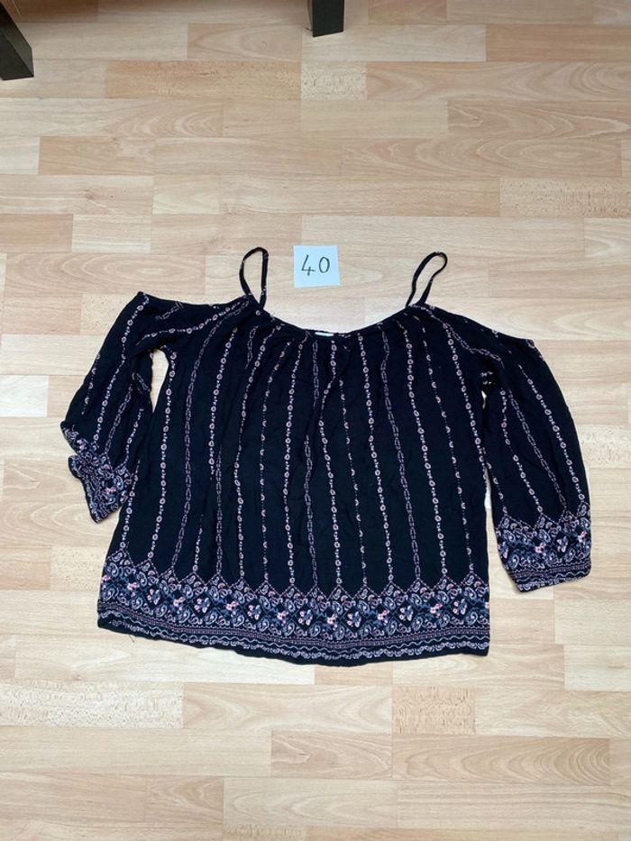Blouse évasée grand 40 Miss Liberto