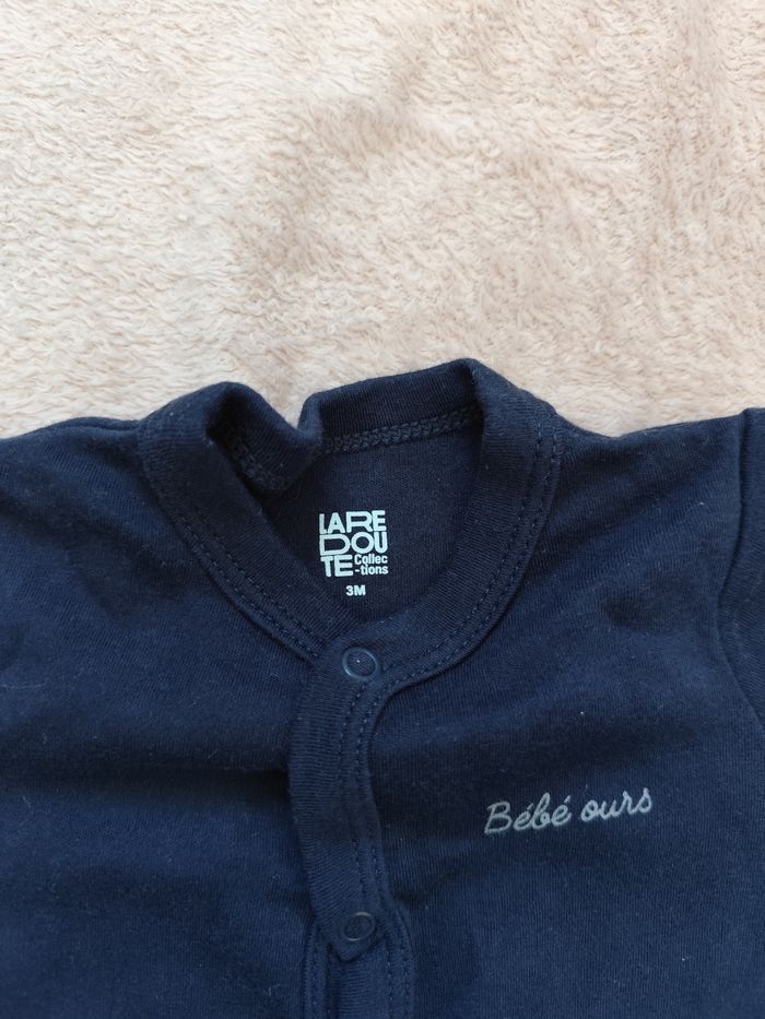 Lot de 3 pyjamas, la redoute, 3 mois đŁ - photo numĂ©ro 6