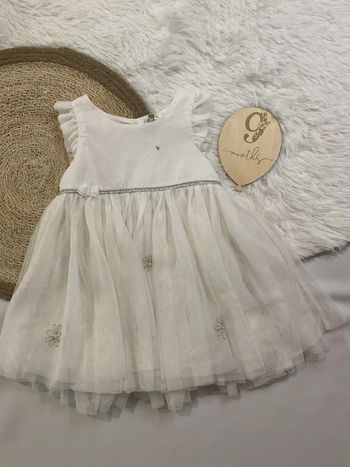 Robe fille blanche