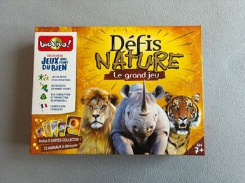 Jeu défi nature + jeu de cartes 