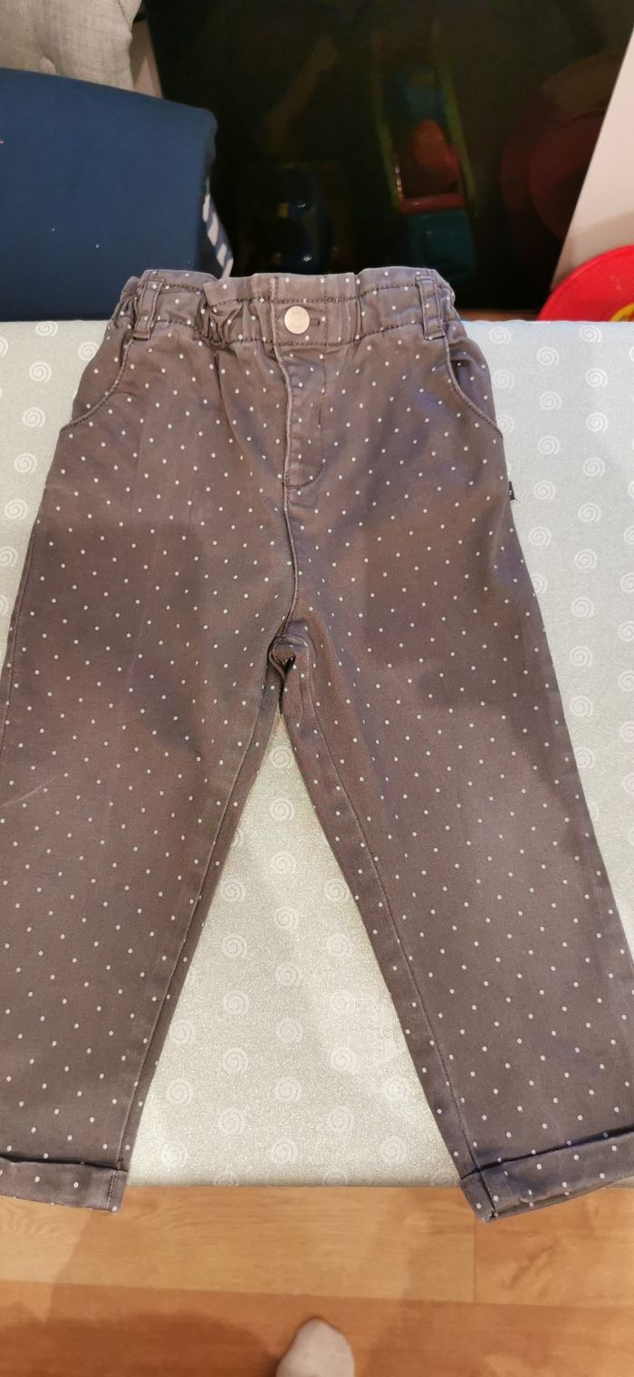 Pantalon obaïbi fille 24 mois 86cm