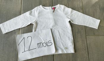 Lot n°309 T-shirt manches longues Orchestra 12 mois
