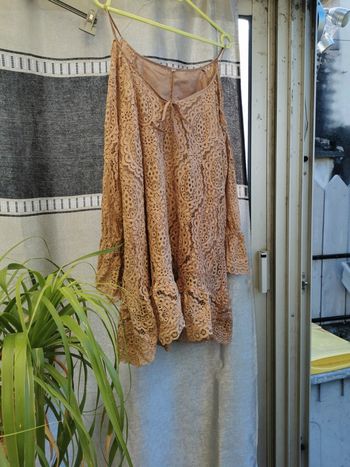 Tunique dentelle XL corps Doublée sympa