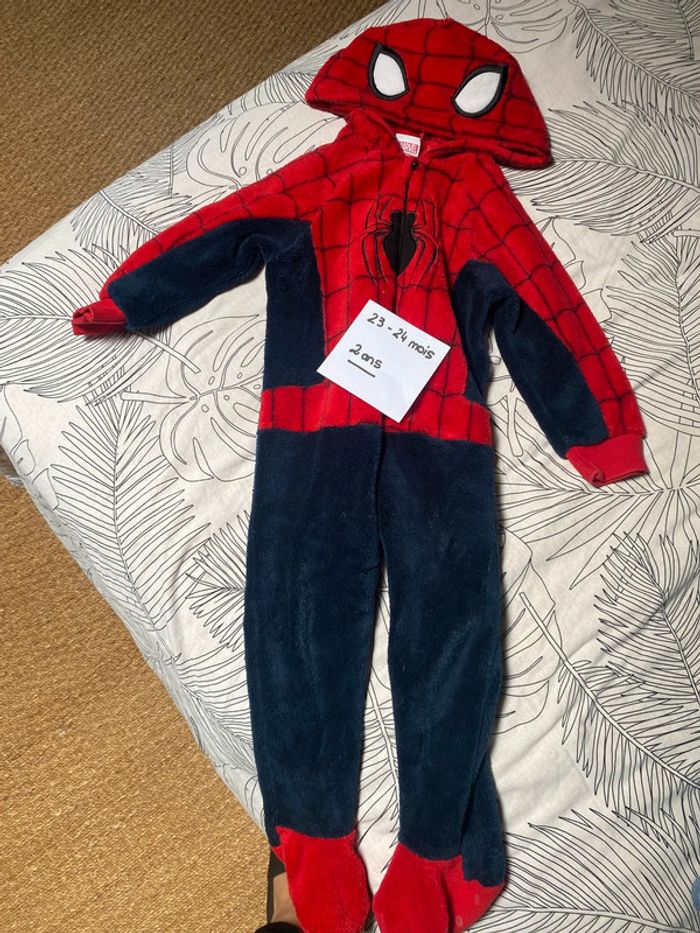 Déguisement spider man 24 mois
