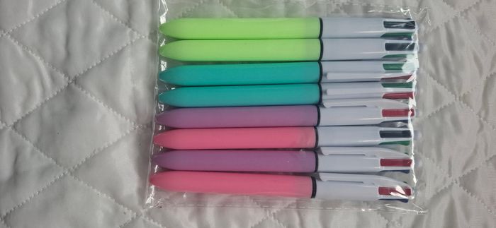 Lot stylos 4 couleurs - photo numéro 2