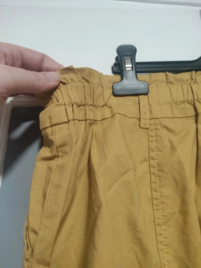 Pantacourt moutarde taille 44 été - photo numéro 5