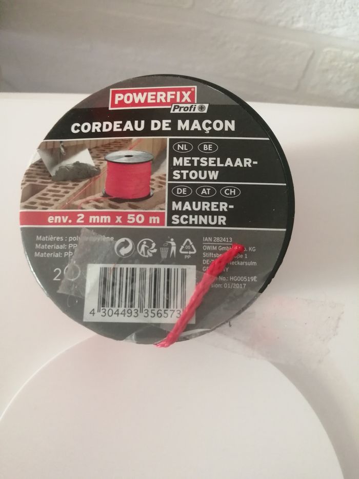 Cordeau de maçon