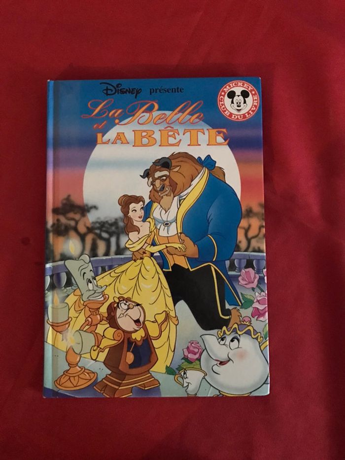 Livre Disney la belle et la bête