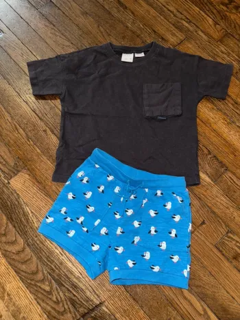 tshirt zara et short Bout'chou 3 ans