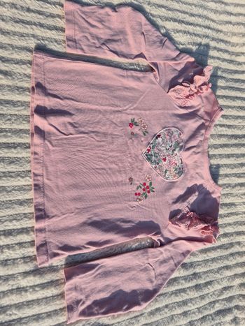 Blouse rose fille Sergent Major 