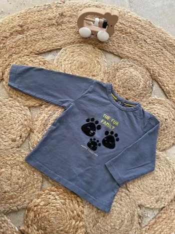 T-shirt manches longues 6 mois