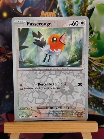 Passerouge reverse 163/193 évolutions à Paldea