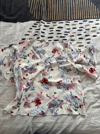 Haut shein fleurs et papillons 3xl