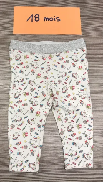 Legging licorne 18 mois Tissaia