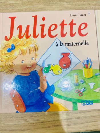Livre Juliette à la maternelle