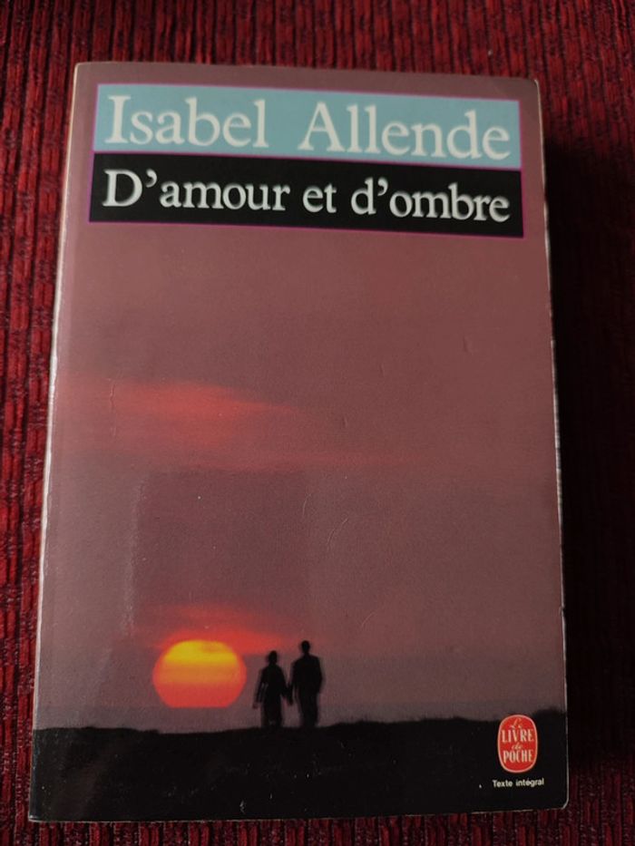 Roman "D'amour et d'ombre" - Isabel Allende